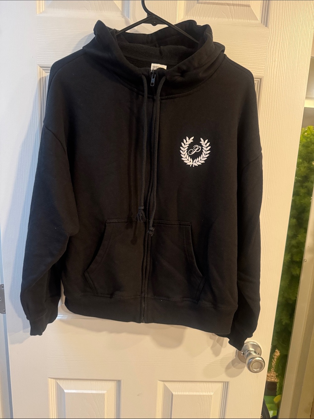 Pink zip up